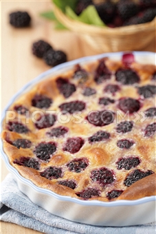 cherry clafoutis free image