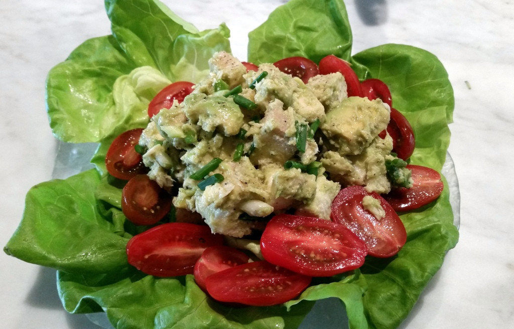 asian inspired fish salad